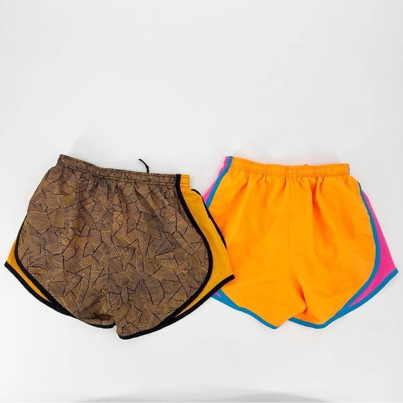 Bundle of 2 Nike Dri-Fit Women's Running Shorts Size XS Neon - Picture 4 of 4